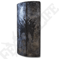 逆さ鷹のタワーシールド