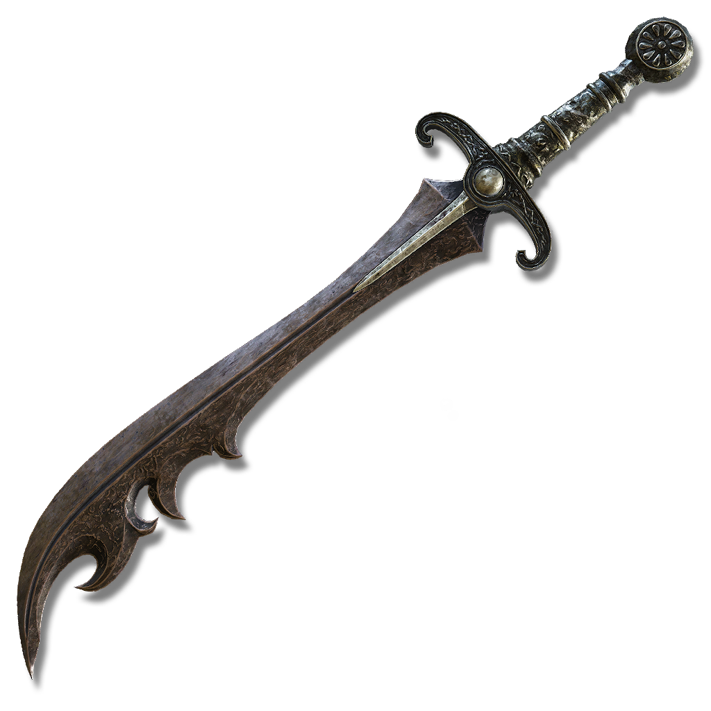 角の戦士の曲剣