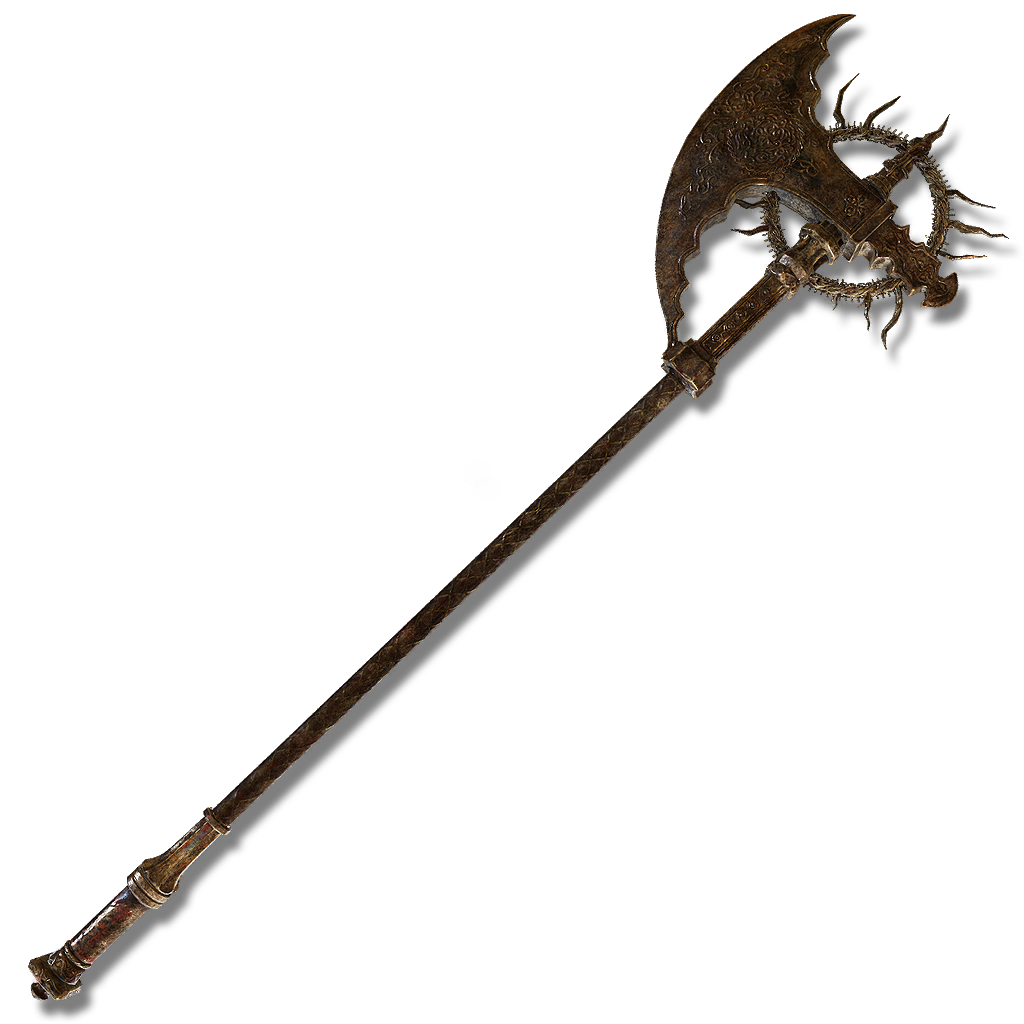 死の騎士の長柄斧