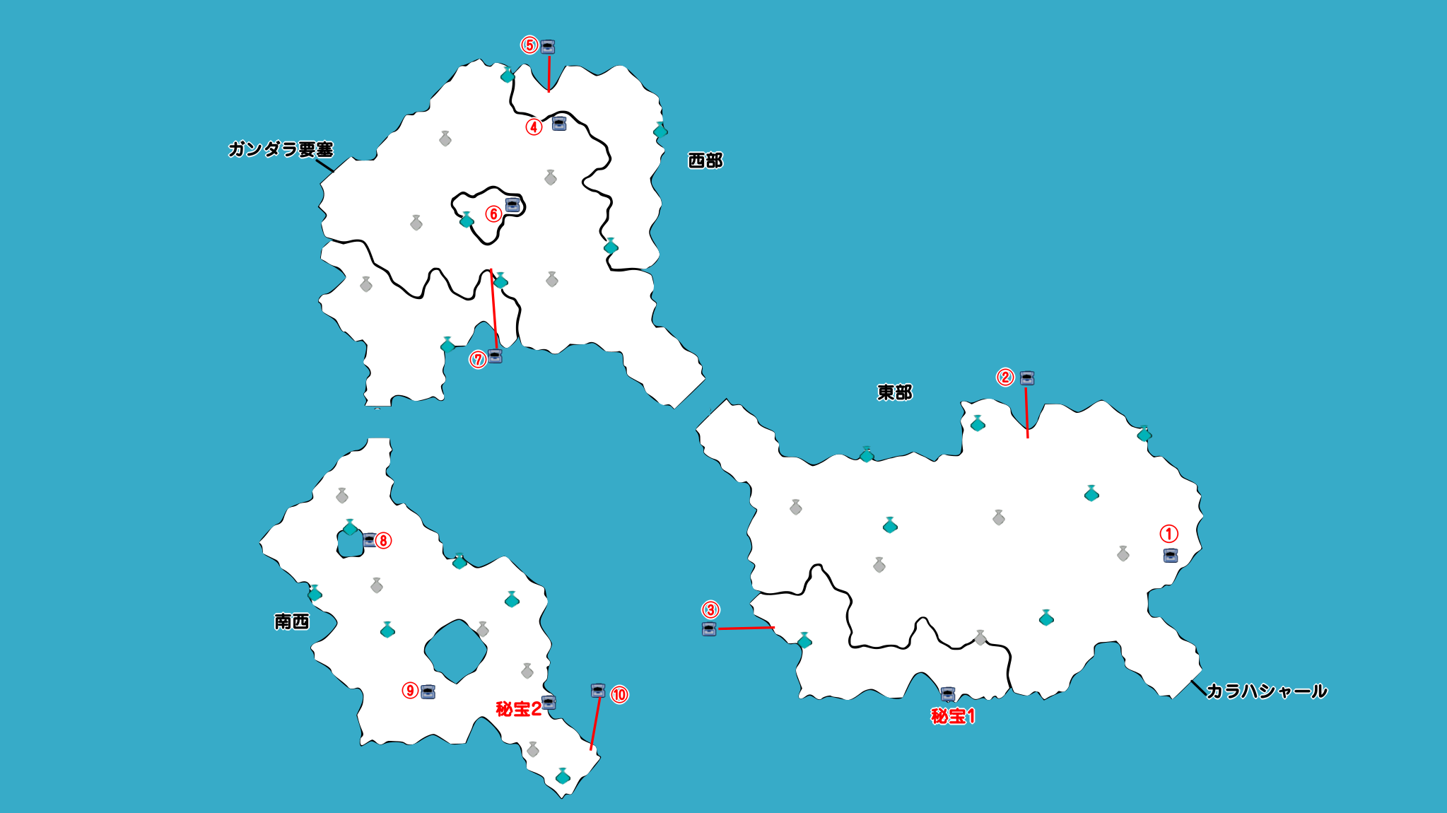 タラス街道マップ