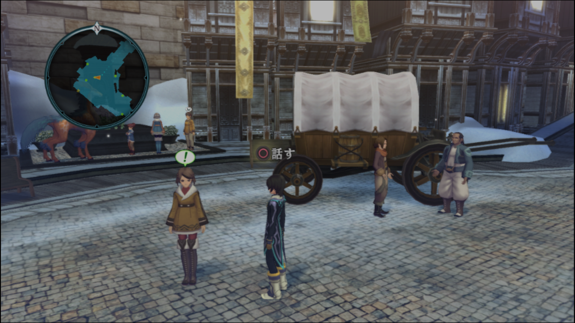 逃げ出したブウサギ