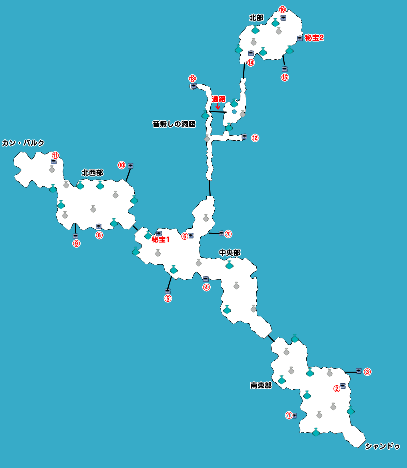 モン高原マップ