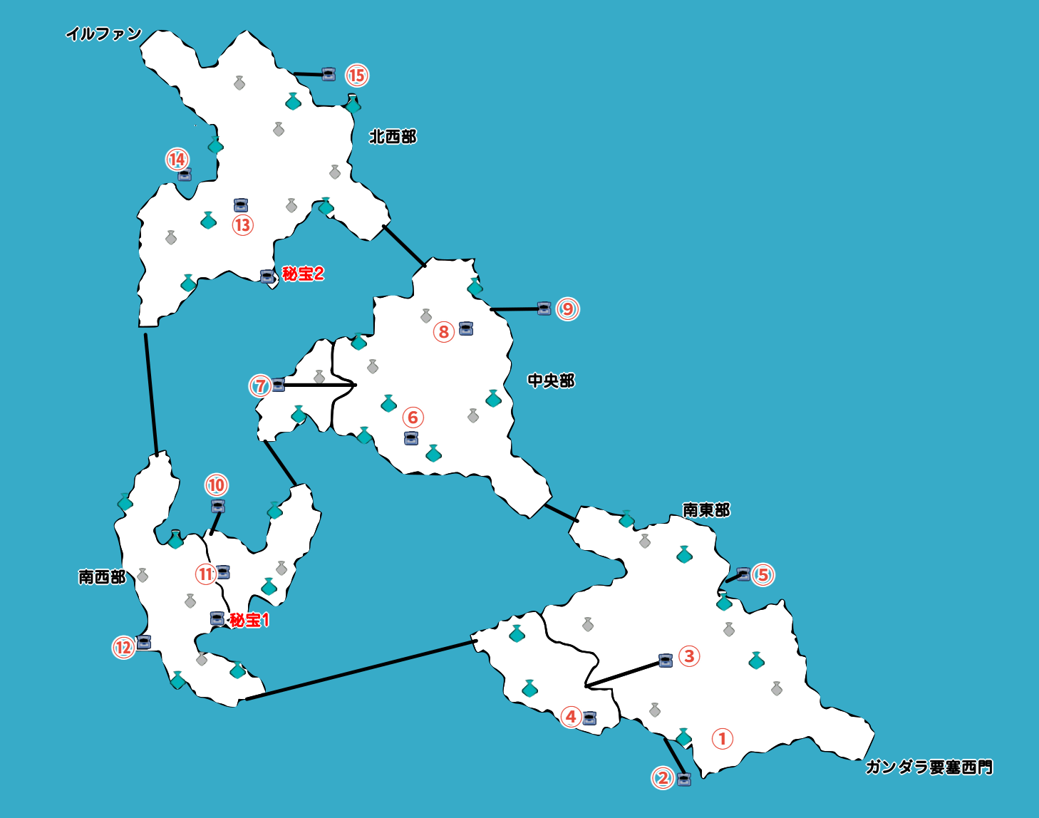 バルナウル街道マップ