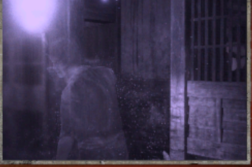 松明を持った村人